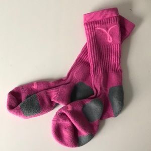 Pink Nike Elite socks